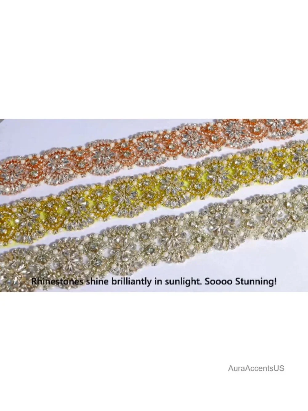 Rhinestone Bridal Belt - Wedding Belt for Bride Dress with Rhinestones